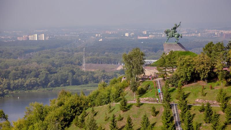 مدينة أوفا في بشكيريا الروسية 