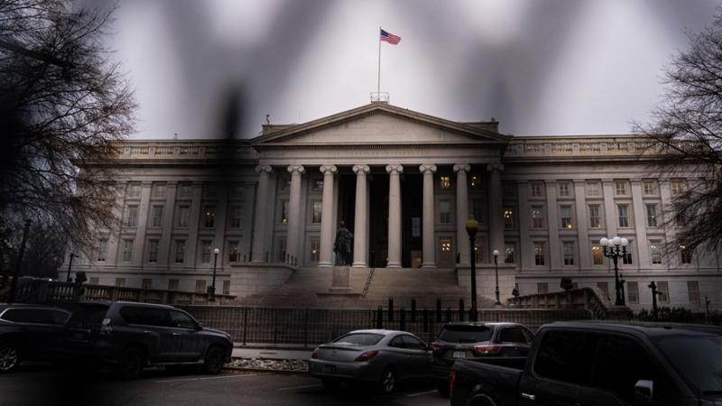 مبنى وزارة الخزانة في واشنطن