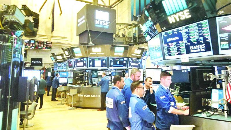 متعاملون في بورصة نيويورك