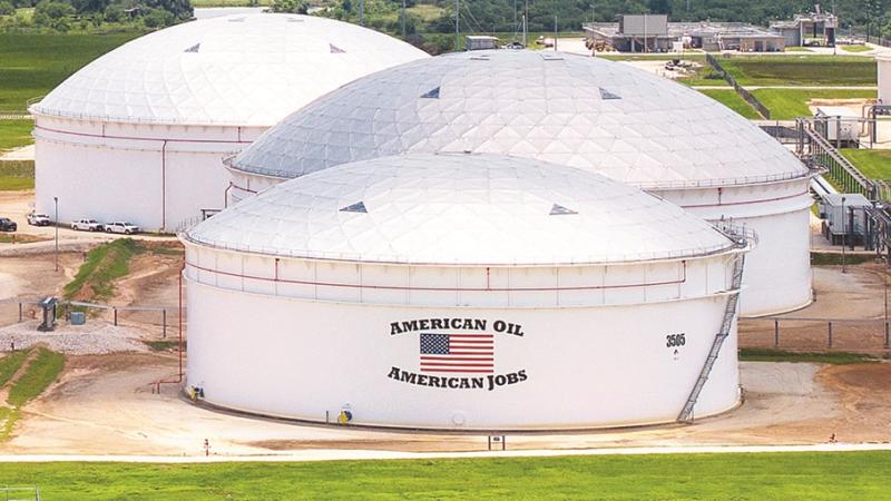 تخزين النفط ومشتقاته في تكساس