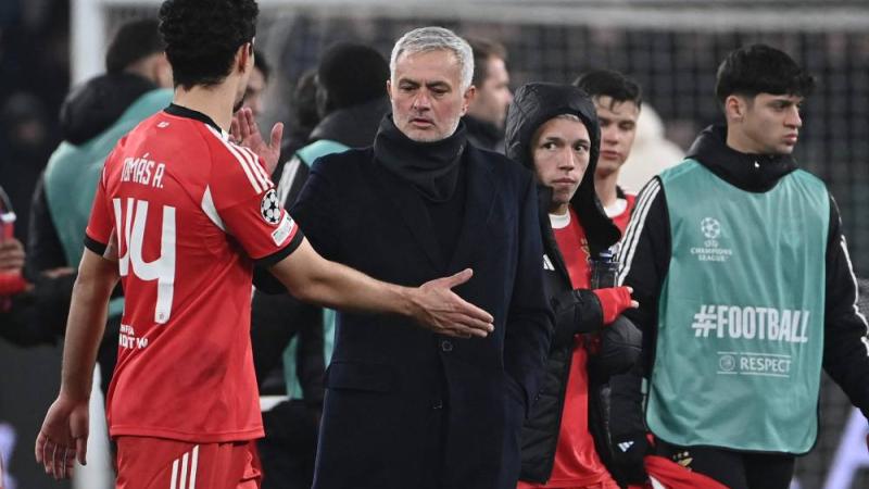 بريستياني يعول على دعم مدربه مورينيو