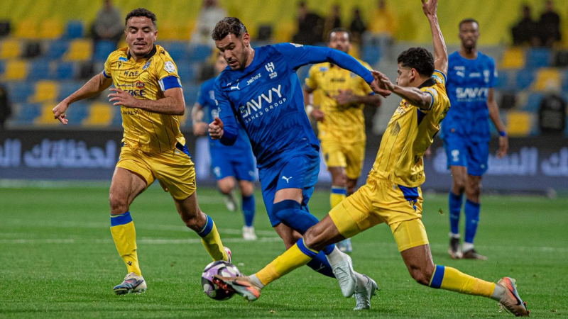 من لقاء الهلال والتعاون