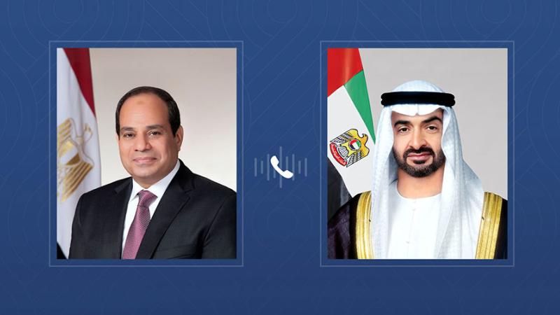 خلال اتصال مع محمد بن زايد.. السيسي يدين الاعتداءات الإيرانية على الإمارات وعدد من الدول