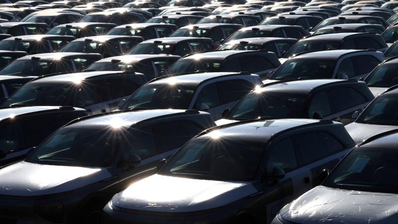 سيارات كهربائية صينية معدة للتصدير