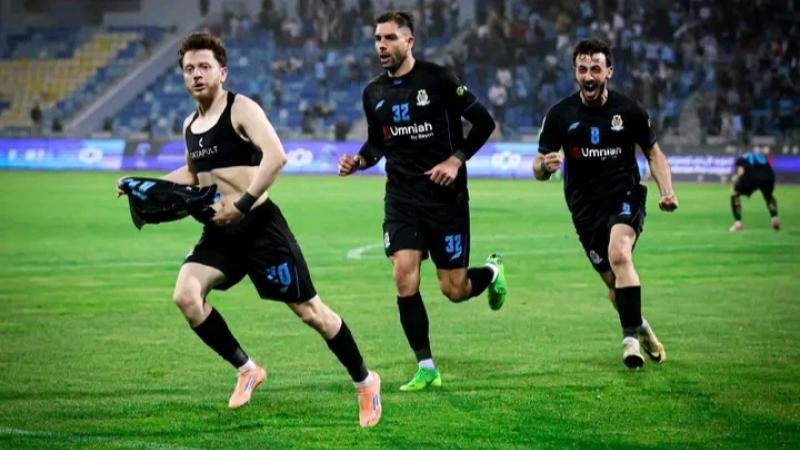 فرحة لاعبي الفيصلي