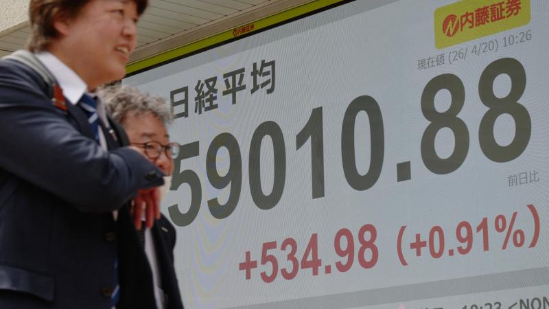 نيكاي اليابانية فوق 59 ألف نقطة