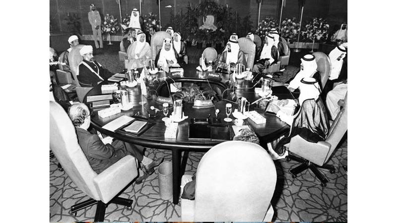 التعاون الخليج لدول العربية عام مجلس انشئ مجلس التعاون