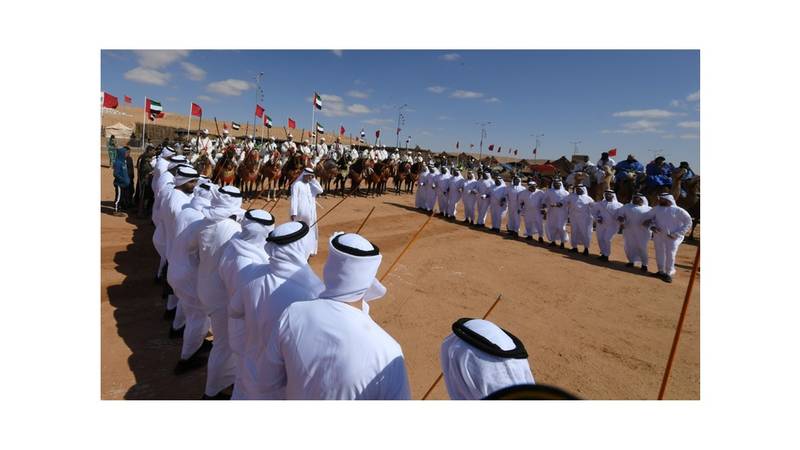 الفنون الشعبية الإماراتية حاضرة في الحفل الرسمي ل طانطان صحيفة الخليج