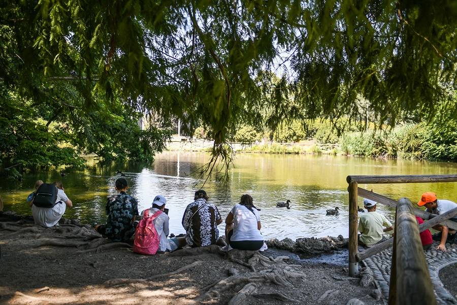 شاهد كيف يواجه الأوروبيون الأمريكيون الموجة الحارة