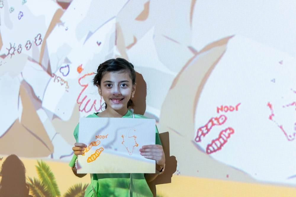 قاعة لعلم الآثار التفاعلي في الشارقة