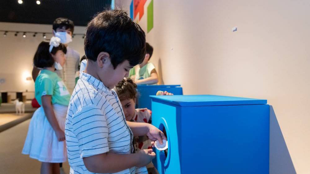 قاعة لعلم الآثار التفاعلي في الشارقة