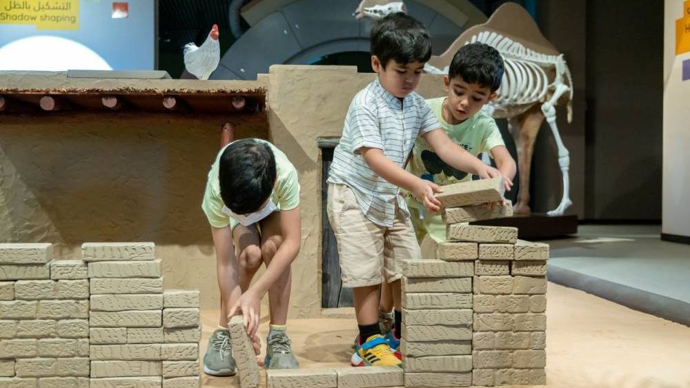 قاعة لعلم الآثار التفاعلي في الشارقة