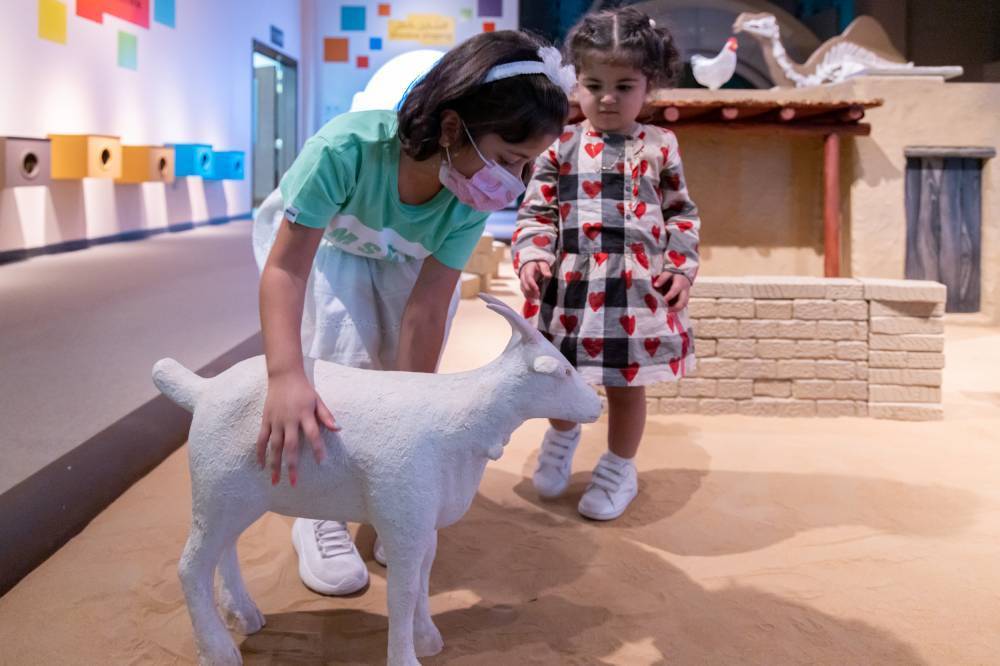 قاعة لعلم الآثار التفاعلي في الشارقة