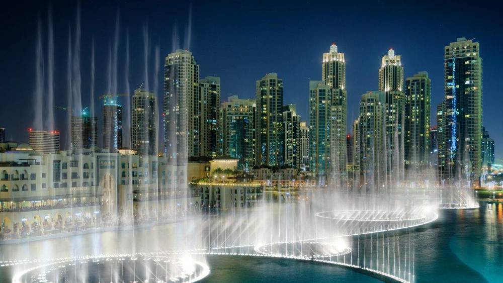 نافورة دبي