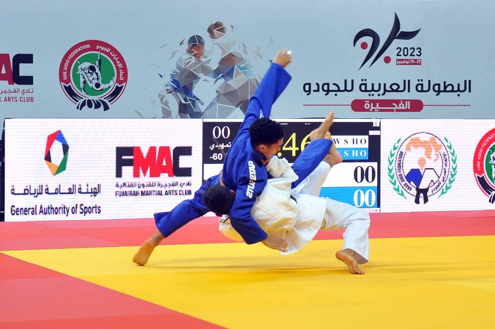 من مباريات الأشبال للجودو