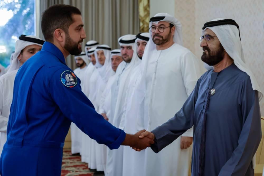 محمد بن راشد: الإمارات بقيادة محمد بن زايد أسّست مكانة عالمية بارزة بعلوم الفضاء محمد بن راشد: الإمارات بقيادة محمد بن زايد أسّست مكانة عالمية بارزة بعلوم الفضاء