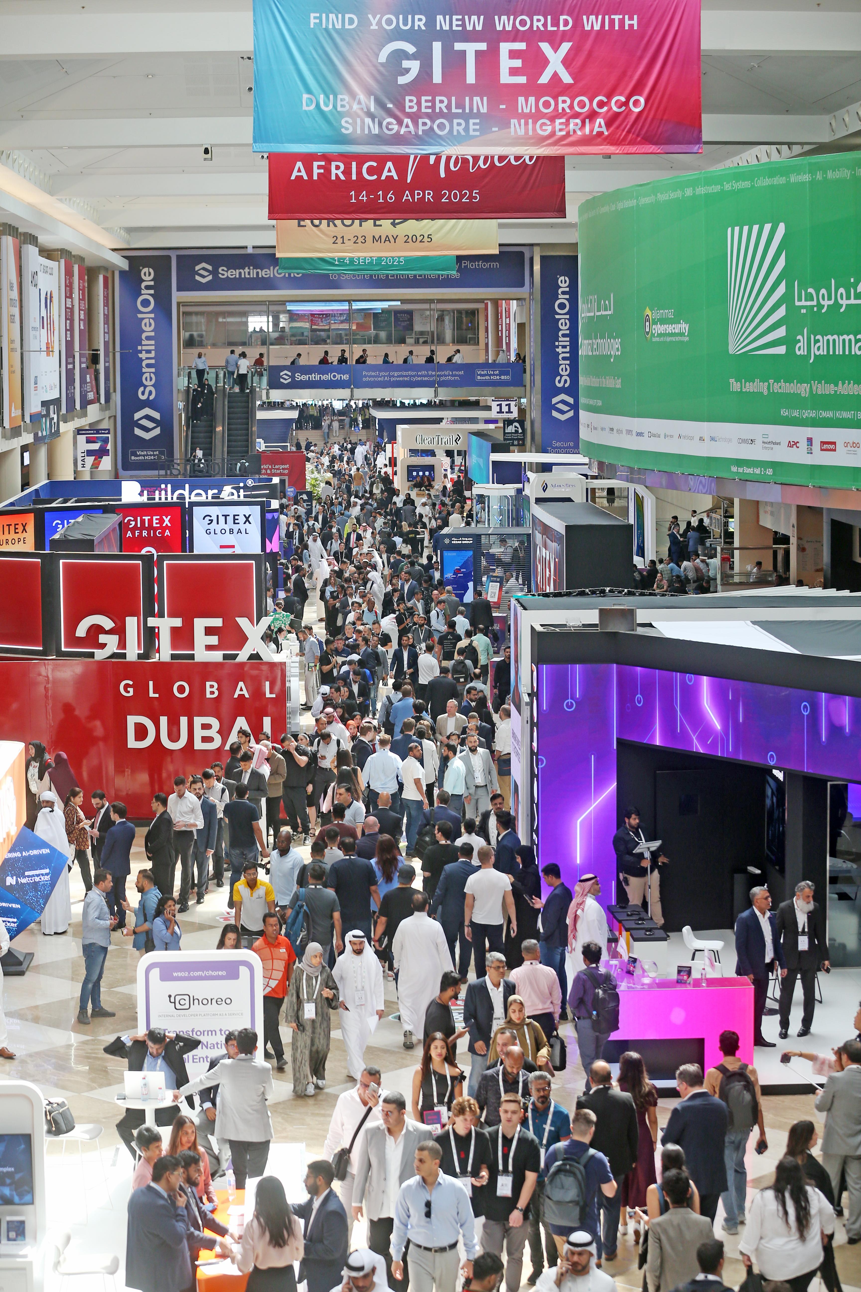 معرض جيتكس جلوبال دبي 2024 (تصوير: صلاح عمر)