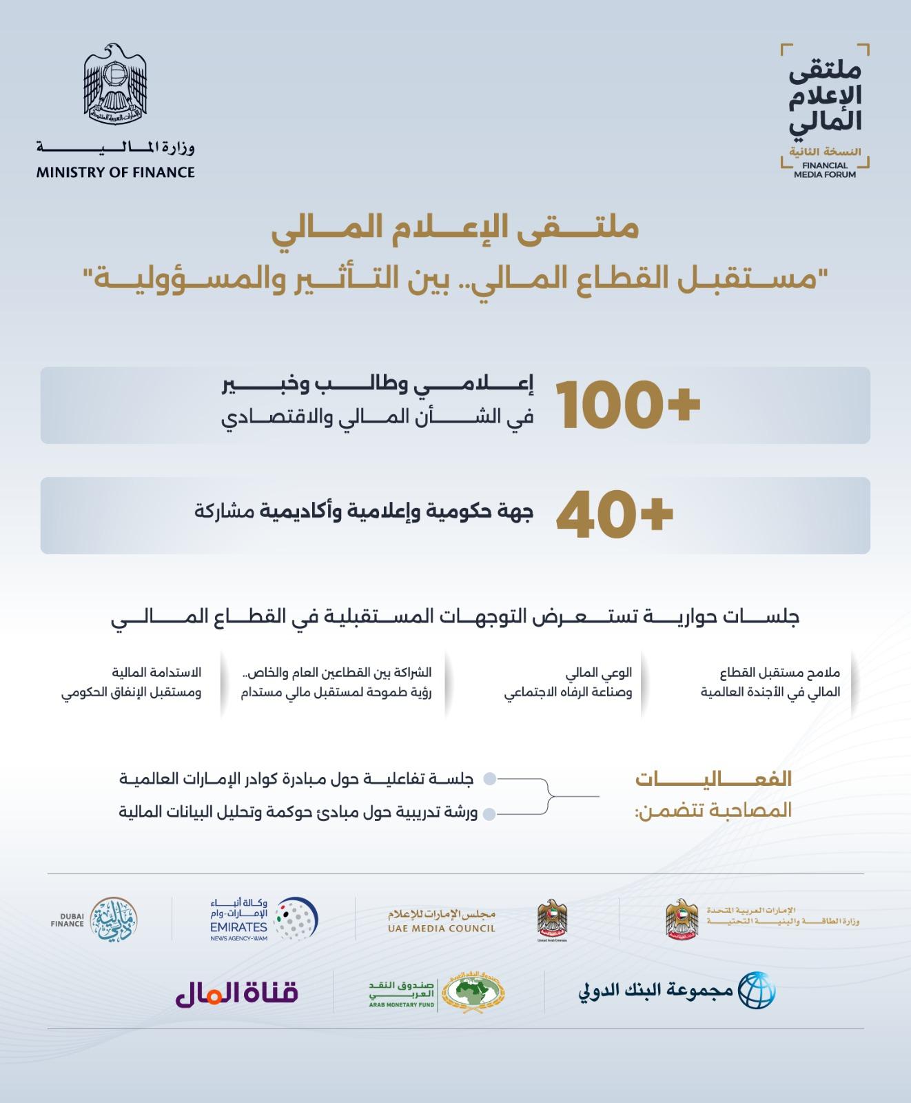 النسخة الثانية من «ملتقى الإعلام المالي» مطلع مايو النسخة الثانية من «ملتقى الإعلام المالي» مطلع مايو