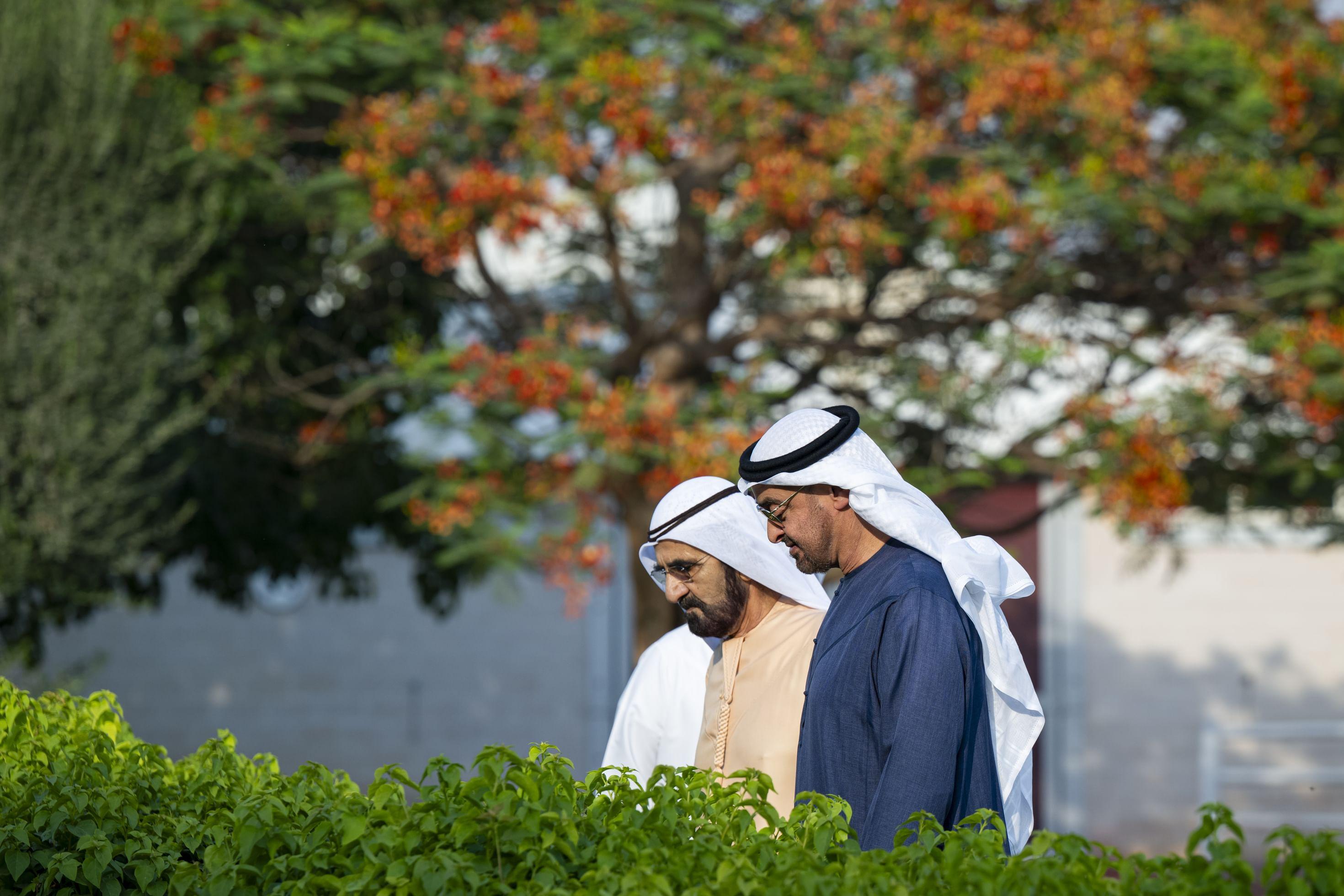 محمد بن زايد ومحمد بن راشد يبحثان شؤون الوطن والمواطن