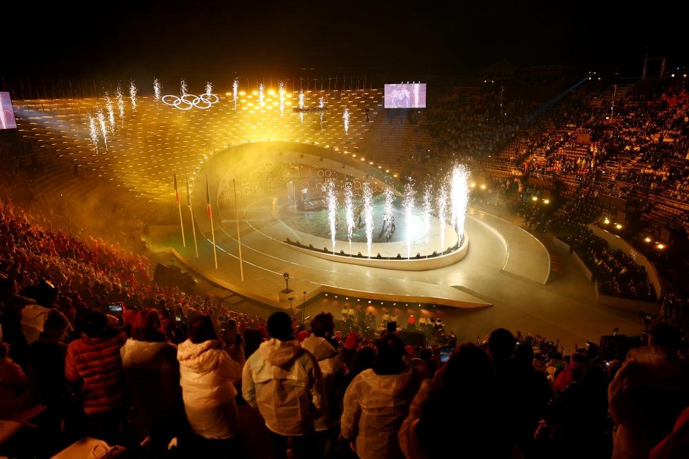 من حفل الختام في فيرونا