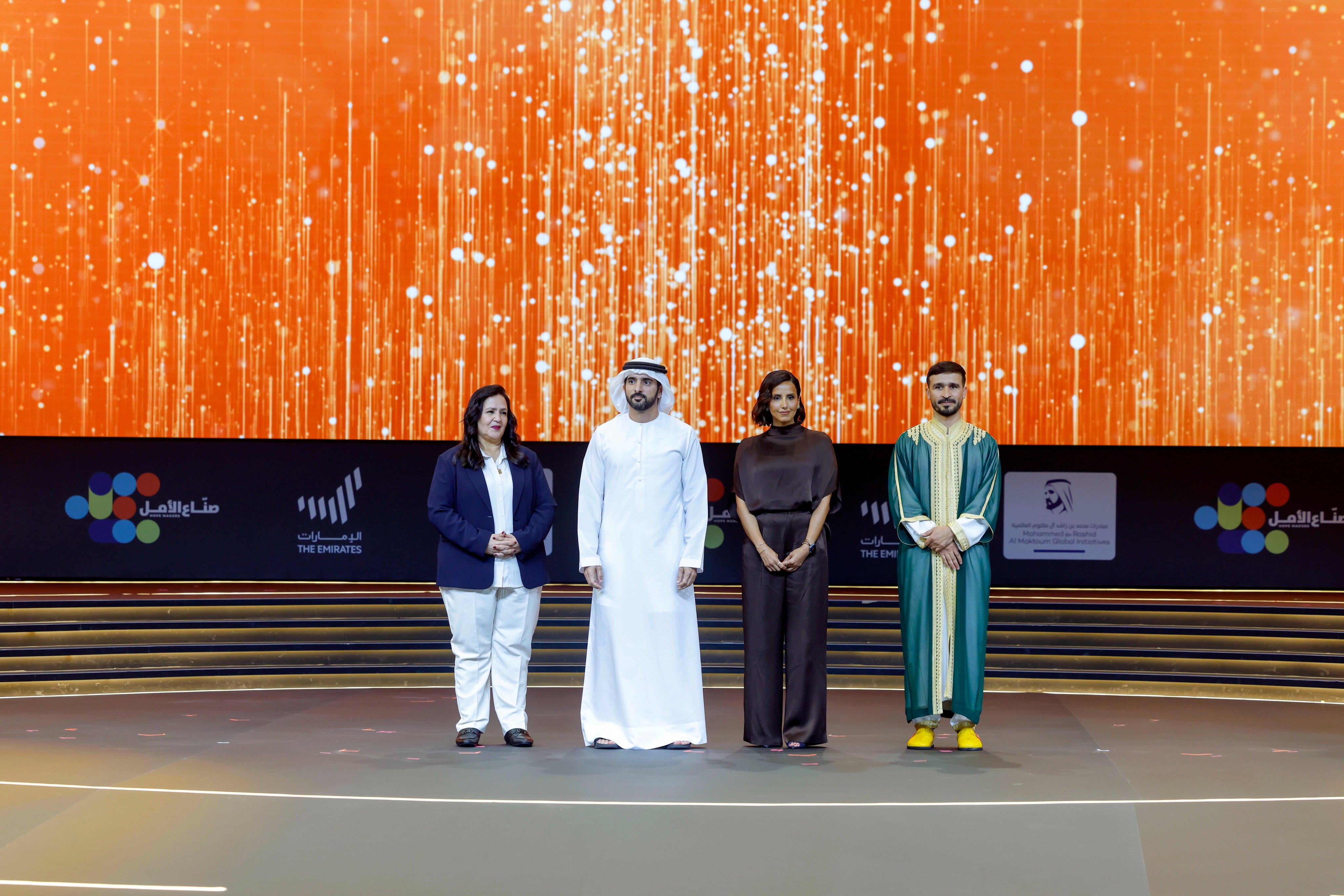 حمدان بن محمد: محمد بن راشد هو صانع الأمل الأول