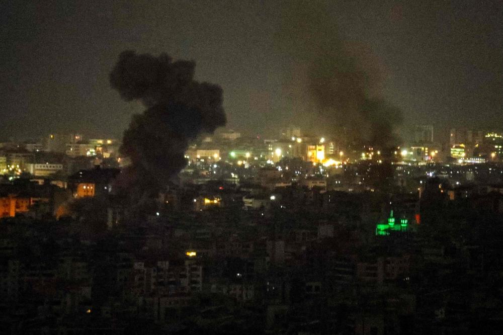 غارات على الضاحية الجنوبية لبيروت