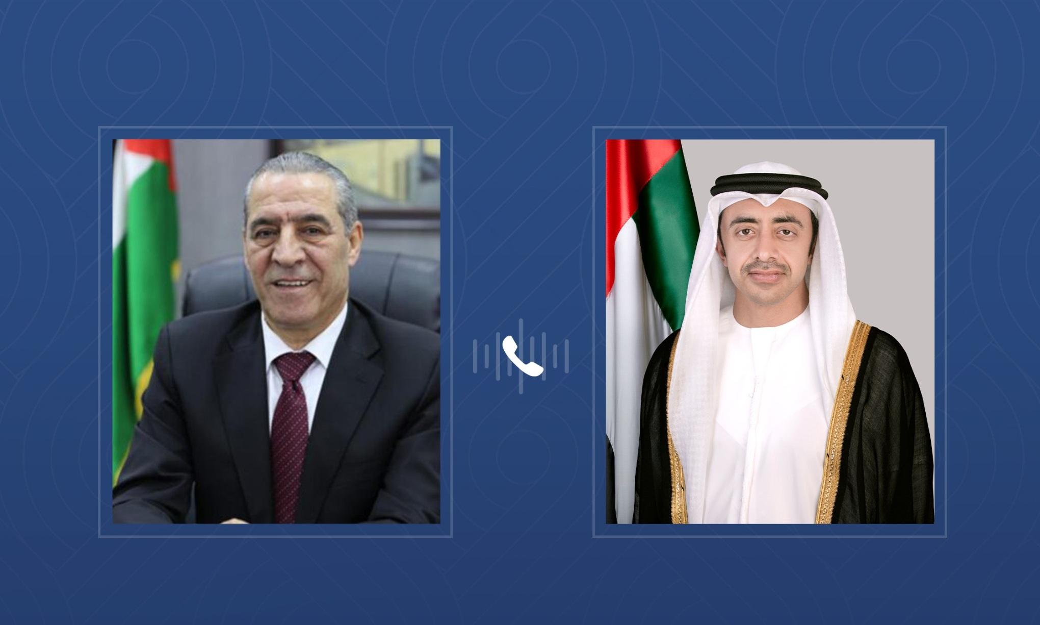 عبدالله بن زايد - حسين الشيخ