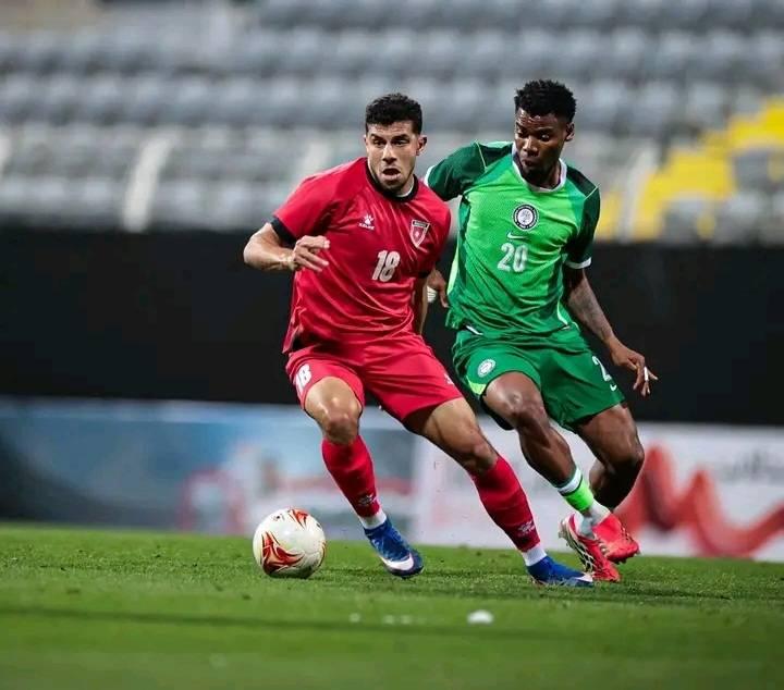 من مباراة الأردن ونيجيريا