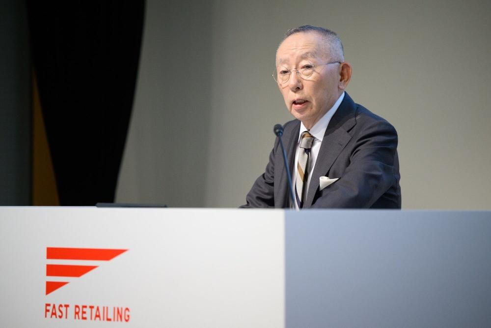 تاداشي ياناي مؤسس شركة فاست ريتيلينغ ورئيسها التنفيذي