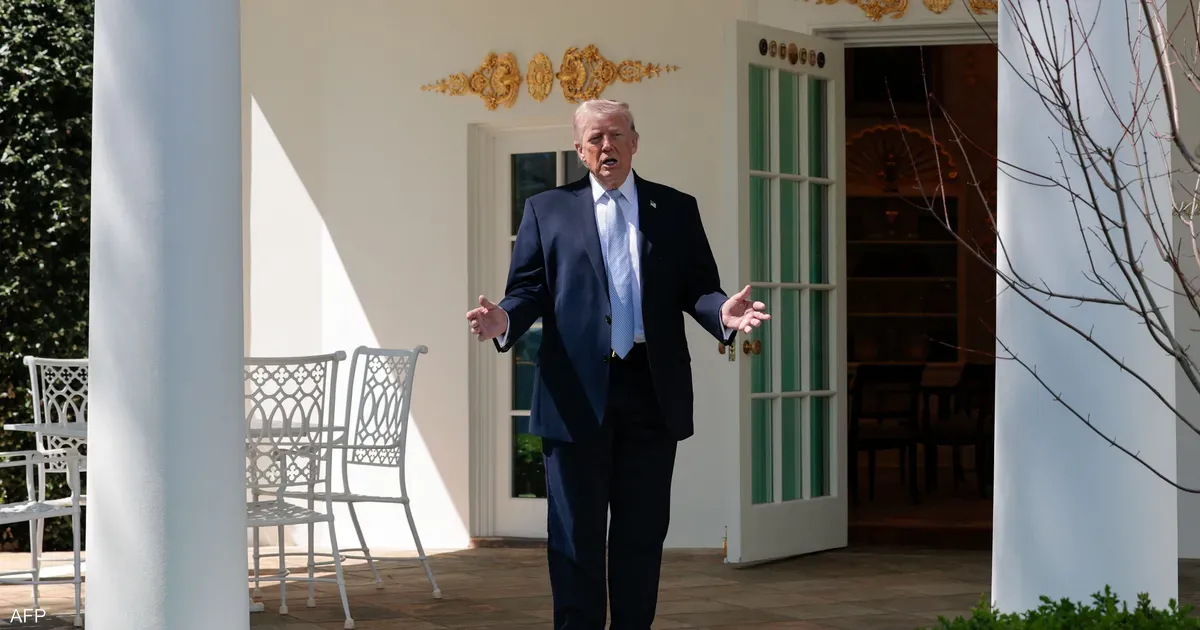 الرئيس الأمريكي ​دونالد ⁠ترامب