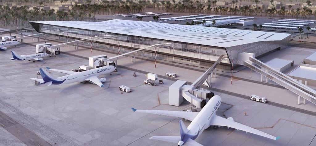 صورة تخيلية لمطار الكويت (كونا)