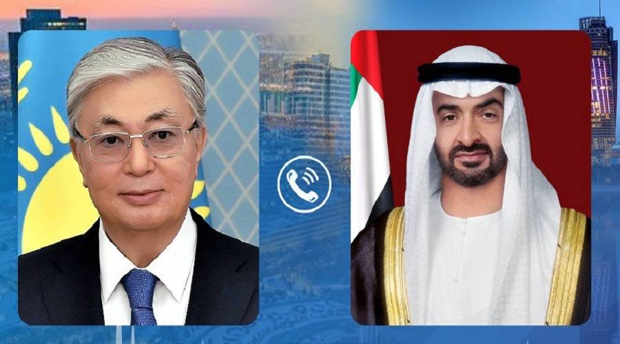 Mohamed bin Zayed affirms the UAE's support for the security and stability of Kazakhstan Archyde