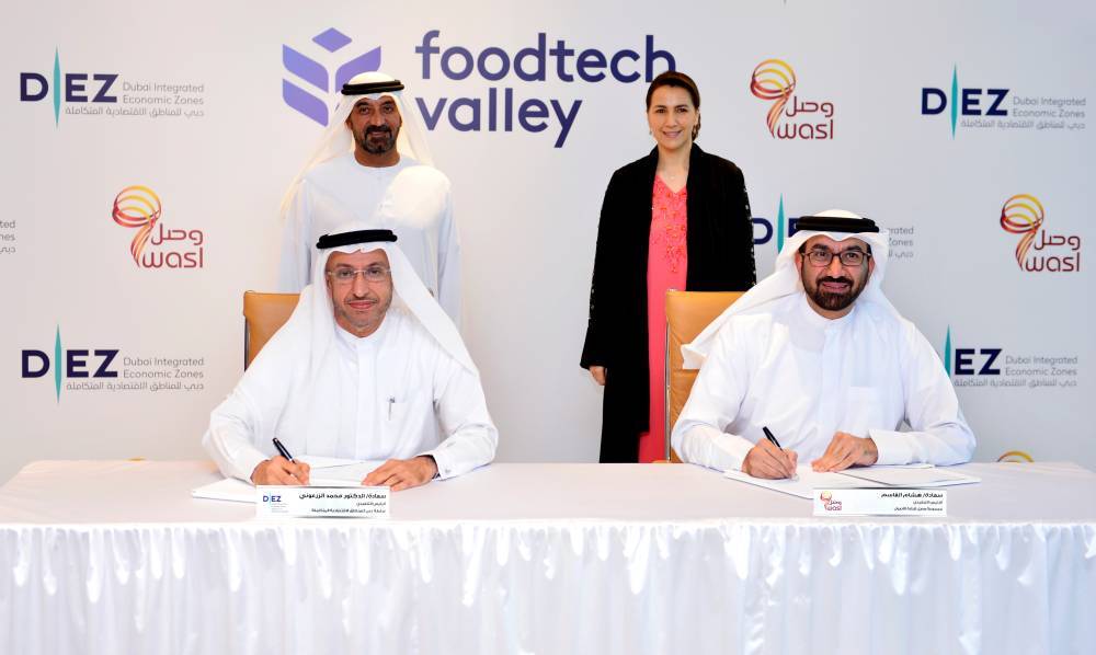 A collaboration agreement to develop the “Food Technology Valley in Dubai” project