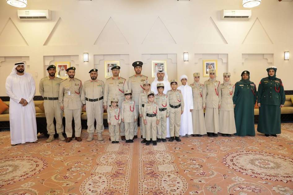 Abdullah Al-Marri presides over the meeting of the Council of Supreme Commanders in Dubai Police
