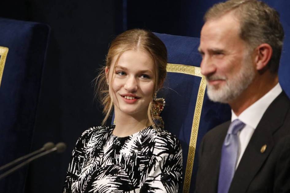 The heir to the Spanish throne begins three years of military training
