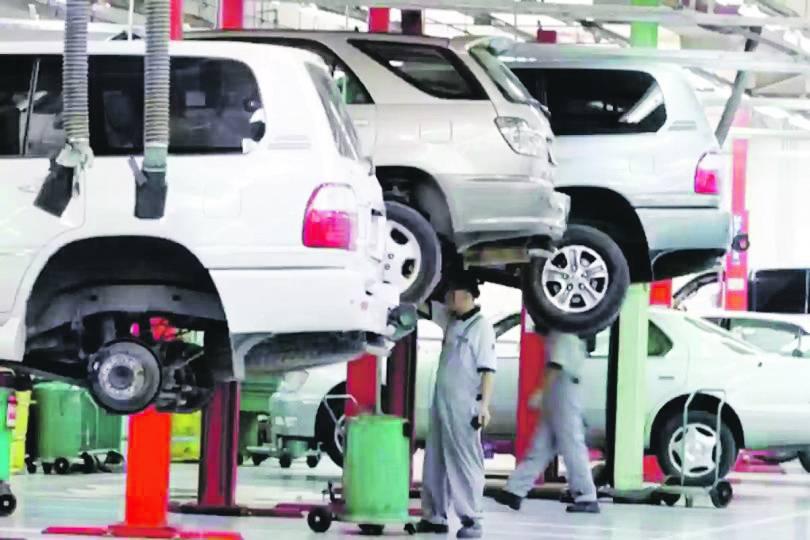 Vehicle repair shops: high demand and waiting time exceeds 10 days