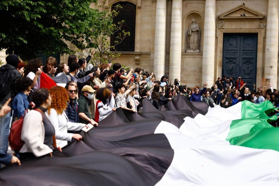 « Suite aux mouvements de solidarité avec Gaza, la France appelle ses universités à agir. »