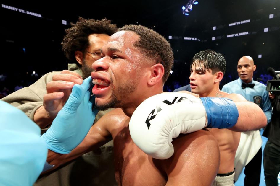 A war of statements between boxers McGregor and Garcia