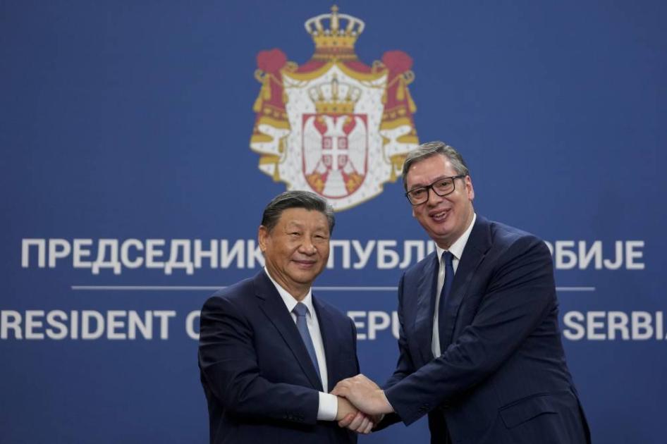 Serbian President pledges backing for China’s claim on Taiwan, assures Xi