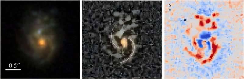 رصد أقدم مجرة حلزونية #صحيفة_الخليج 