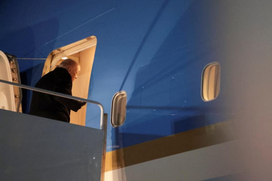 عاجل | عطل يعيد «إير فورس ون» إلى واشنطن.. وترامب يستقل طائرة أخرى إلى دافوس #صحيفة_الخليج 