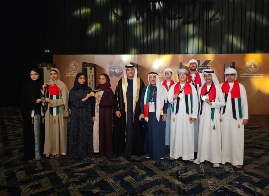 نادي الإمارات العلمي يحصد 6 ميداليات في «الكويت الدولي للاختراعات»