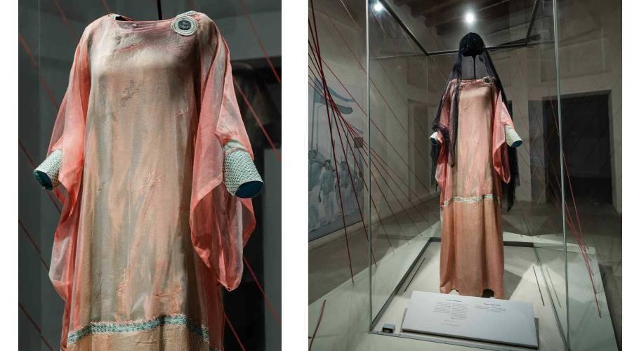 ثوب من تصميم اليازية بنت نهيان يثري بيت «الزينة والجمال» #صحيفة_الخليج 