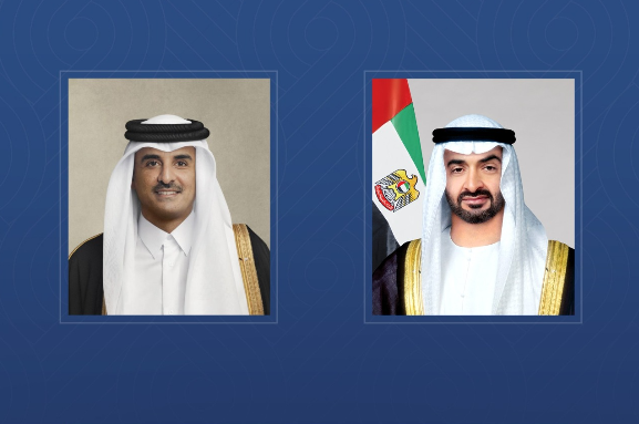 عاجل | محمد بن زايد يعزي أمير قطر باستشهاد طاقم طائرة مروحية #صحيفة_الخليج 