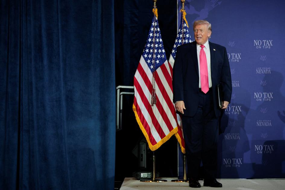 عاجل | ترامب: إيران لا تستطيع ابتزازنا.. والمحادثات الجارية جيدة #صحيفة_الخليج 