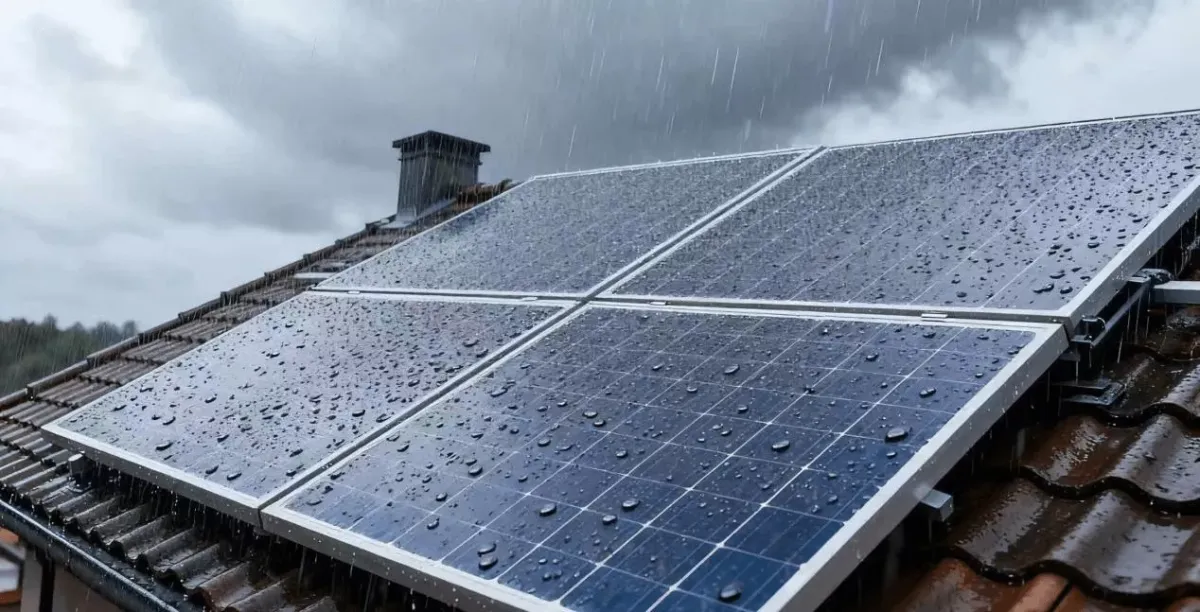 «ألواح هجينة» تنتج الكهرباء من الشمس والمطر #صحيفة_الخليج 