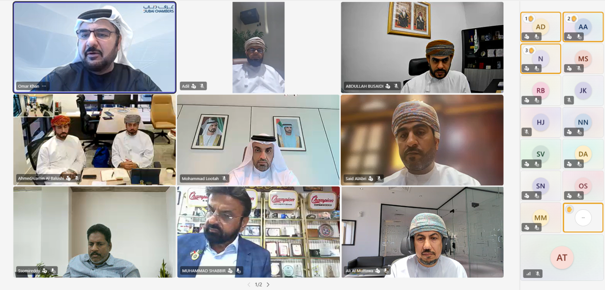 ندوة لتعزيز التعاون بين مجتمعي الأعمال في دبي وعمان