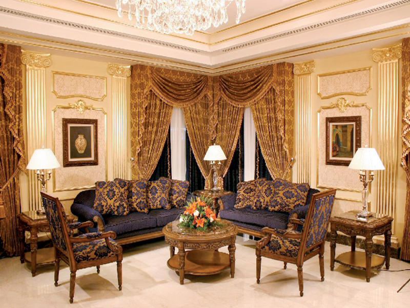 الصالون الكلاسيكي فخامة الاستقبال صحيفة الخليج