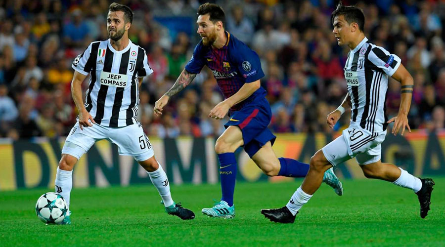 قمة أوروبية بين يوفنتوس وبرشلونة في تورينو