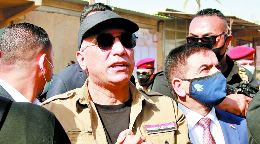 الكاظمي يأمر بتعزيزات عسكرية إلى «الفرحاتية» في صلاح الدين